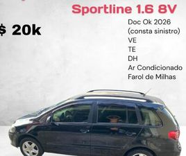 VOLKSWAGEN SPACEFOX SPORTLINE/HIGHLINE 1.6 T.FLEX 2009