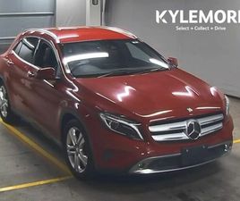 MERCEDES-BENZ GLA HALF BLACK LEATHER - FACTORY ALL