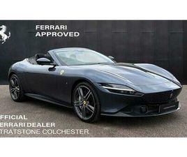 2024 FERRARI ROMA 3.8T V8 SPIDER F1 DCT EURO 6 (START/STOP) 2DR CONVERTIBLE PETROL AUTOMATIC