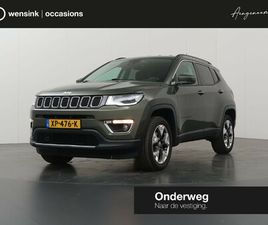 JEEP COMPASS 1.4 MULTIAIR LIMITED 4X4 | TREKHAAK | NAVIGATIE | PARKEERCAMERA | BEATS AUDIO | STOEL/STUURVERWARMING | KEYLESS ENTRY/GO | ELEK. STOELEN MET GEHEUG
