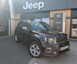 2021 JEEP RENEGADE 1.3 TURBO 4XE PHEV 190 LIMITED 5DR AUTO ESTATE PETROL/ELECTRIC HYBRID AUTOMATIC