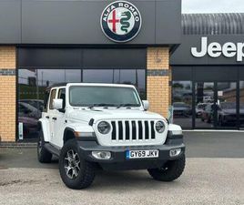 2019 JEEP WRANGLER 2.0 GME OVERLAND 4DR AUTO8 CONVERTIBLE PETROL AUTOMATIC