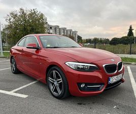 BMW 218D COUPE SPORTLINE, 2.0D 150KS, 2016 GOD.
