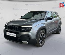 JEEP AVENGER 1.2 TURBO T3 100CH ALTITUDE + D'OCCASION - HESS AUTOMOBILE