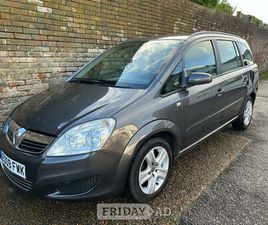 VAUXHALL ZAFIRA VAUXHALL ZAFIRA 2009
