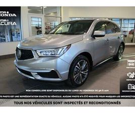 ACURA MDX 2019 TECH SH-AWD MAG 20 7 PASSAGERS CUIR NOIR NAVY 3.5 L