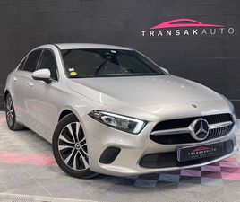 MERCEDES CLASSE A BERLINE 180D 7G-DCT STYLE LINE / AVERT. ANGLES MORTS / CAMERA / CARPLAY