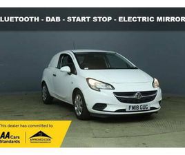 2018 18 VAUXHALL CORSA VAN 1.3 CDTI ECOFLEX CAR DERIVED VAN 3DR DIESEL MANUAL FW