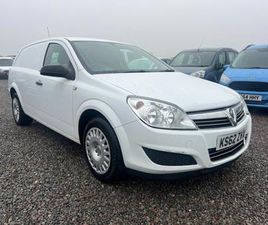 2013 VAUXHALL ASTRA VAN CLUB 1.7 CDTI ECOFLEX VAN 1 OWNER FROM NEW CAR DERIVED VAN DIESEL MANUAL