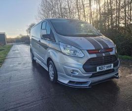 FORD TRANSIT CUSTOM 2017 FORD TRANSIT CUSTOM LTD SILVER LWB LOW 93K MILE DRIVES PERFECT 5M MOT