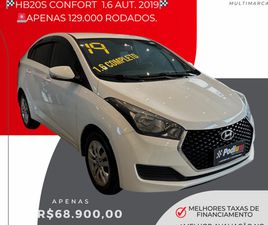 HYUNDAI HB20S 1.6 16V VISION 4P AUTOMÁTICO FLEX