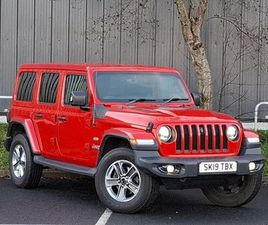 2019 JEEP WRANGLER 2.0 GME OVERLAND HARD 5D