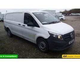 MERCEDES VITO VAN 2021 MERCEDES-BENZ VITO 2.0 116 CDI PROGRESSIVE PANEL VAN AUTOMATIC XLWB, 65,000 MILES, EURO 6, C...