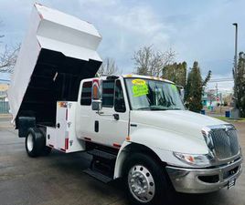 2009 INTERNATIONAL DURASTAR DT466 112K.MI.PTO 14FT.CHIPPER DUMP TRUCK*