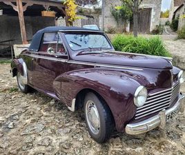 PEUGEOT 203 CABRIOLET - 1952