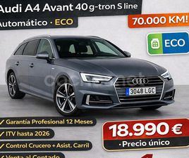 AUDI A4 AVANT S LINE 40 GTRON S TRONIC