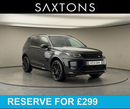 LAND ROVER DISCOVERY SPORT P290 2021 LAND ROVER DISCOVERY SPORT 2.0 P290 BLACK
