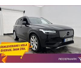 VOLVO XC90 D5 AWD INSCRIPTION 7-SITS VÄRMARE B&W 360° PANO