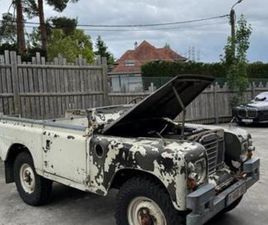 ② LAND ROVER SERIES 3 - 88 ESSENCE -1975 - EX-ARMÉE BELGE — LAND ROVER — 2EMEMAIN