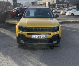 JEEP AVENGER ELECTRIQUE 156CH 115KW SUMMIT
