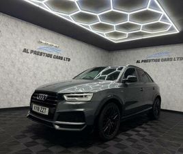 2018 AUDI Q3 2.0 TDI BLACK EDITION S TRONIC QUATTRO EURO 6 (START/STOP) 5DR ESTATE DIESEL AUTOMATIC