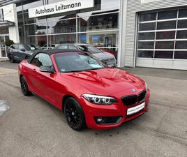 BMW 218 2 CABRIO 218 I ADVANTAGE