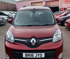 RENAULT KANGOO VAN 2018 RENAULT KANGOO