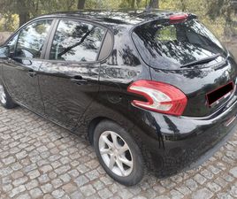 PEUGEOT 208 1.0 ACTIVE - 5 PORTAS - ANDROID - 90.000KMS - C/ GARANTIA - DISTRIBUI... SETEMBRO/15