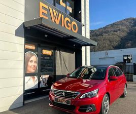 PEUGEOT 308 SW 1.2L 130CH ALLURE COURROIE OK APPLE CARPLAY + TOIT PANORAMIQUE CAMERA DE RECUL RADAR AV-AR