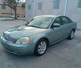 2007 FORD FIVE HUNDRED SEL V6 73000 MILES CLEAN TITLE FLORIDA CAR