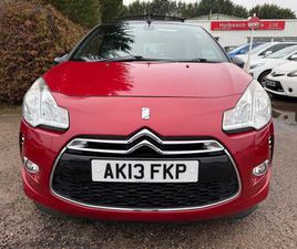 2013 CITROEN DS3 CABRIO 1.6 DSTYLE PLUS
