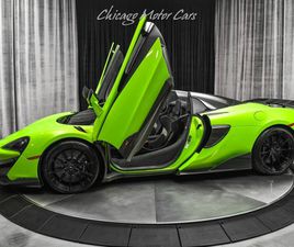 2020 MCLAREN 600LT SPIDER MSO NAPIER GREEN! CLUBSPORT PACK! SENNA SEATS! TONS OF