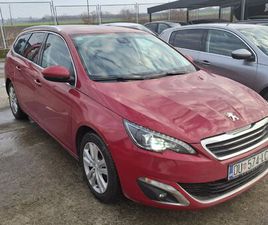 PEUGEOT 308 SW 1,6 BLUEHDI AUTOMATIK 2015GOD REG 9/2026 PRODAJEM, 2015 GOD.