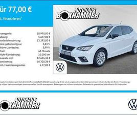 SEAT IBIZA 1,0 TSI FR NAVI+SHZ+KLIMA