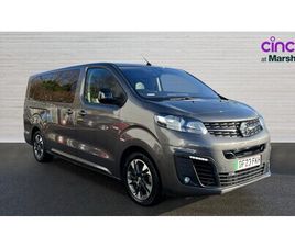 VAUXHALL VIVARO VAUXHALL VIVARO LIFE-E 100KW ULTIMATE L 50KWH 5DR AUTO