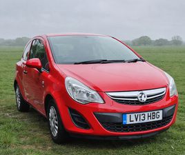 VAUXHALL, CORSA, HATCHBACK, 2013, 998 (CC), 3 DOORS