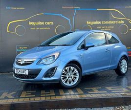 2014 VAUXHALL CORSA 1.4 SE 3DR AUTO HATCHBACK PETROL AUTOMATIC