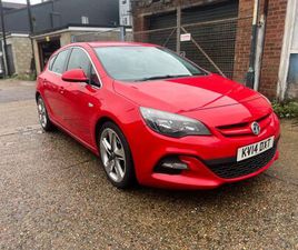 VAUXHALL, ASTRA, HATCHBACK, 2014, MANUAL, 1598 (CC), 5 DOORS