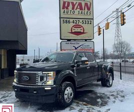 FORD F450 USED 2022 FORD F-450 PLATINUM