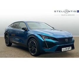 PEUGEOT 408 1.2 PURETECH GT FASTBACK 5DR PETROL EAT EURO 6 (START/STOP) (130 PS)