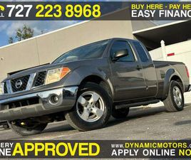 NISSAN FRONTIER USED 2005 NISSAN FRONTIER LE KING CAB