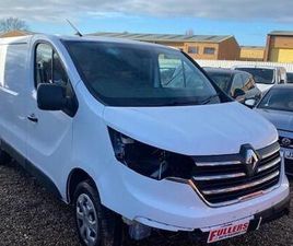 2023 RENAULT TRAFIC SL30 BLUE DCI 130 ADVANCE VAN DAMAGED REPAIRABLE SALVAGE PANEL VAN DIESEL MANUAL