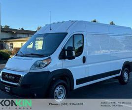 2020 RAM PROMASTER CARGO VAN DODGE 2500 HIGH ROOF W/159 WB VAN 3D VAN