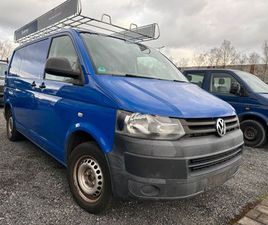 VOLKSWAGEN T5 TRANSPORTER KASTEN(TÜV&INSP.NEU/AHK/1HAND)