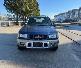 2002 ISUZU RODEO 4DR S MAN 4WD