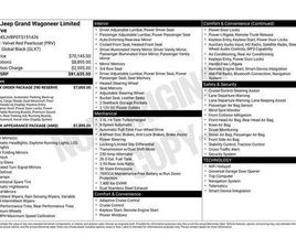 NEW 2026 JEEP GRAND WAGONEER LIMITED RESERVE 4X4