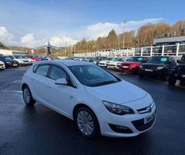 2014 14 VAUXHALL ASTRA 1.6 16V EXCITE 5DR 115PS PETROL MANUAL IN WHITE