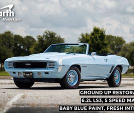1969 CHEVROLET CAMARO CUSTOM LS3 CONVERTIBLE RESTOMOD