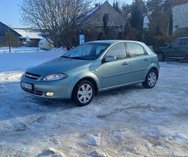 CHEVROLET LACETTI 1.4 BENZYNA KLIMA ELEKTRYKA POLSKI SALON LISZKI • OLX.PL