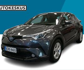 TOYOTA C-HR 1,8 HYBRID - MUKAUTUVA VAKIONOP.SÄÄDIN / NAHKAVERHOILU / BI-LED AJOVALOT / JBL PREMIUM AUDIO / PERUUTUSKAMERA / LÄMMITETTÄVÄ OHJAUSPYÖRÄ